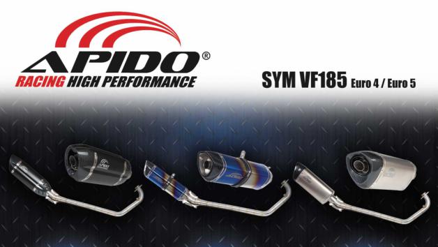 Νέες εξατμίσεις APIDO για τα πιο δημοφιλή παπιά της αγοράς